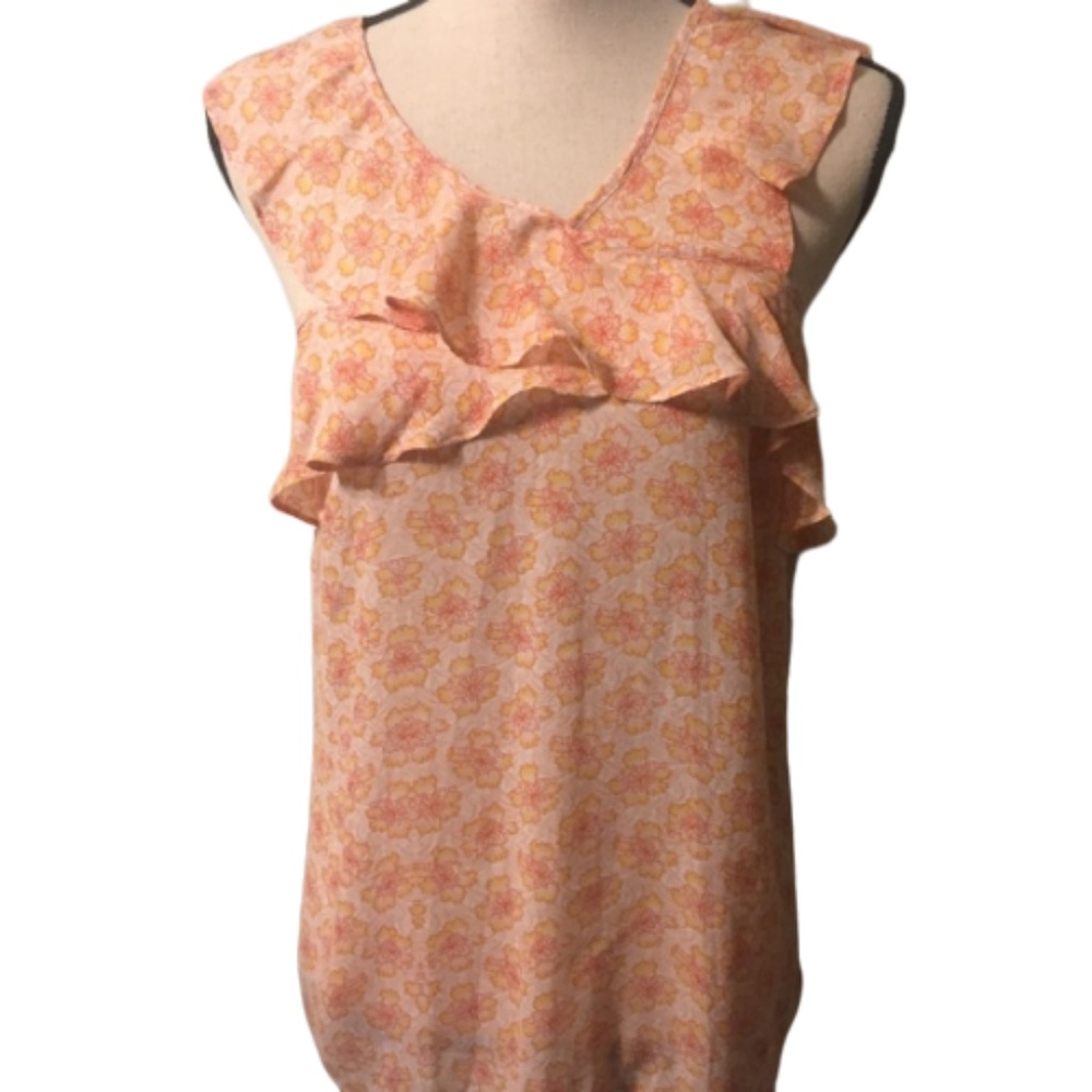 Collective Concepts Edelweiss Ruffle Trim Blouse S